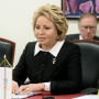 14 October 2019 Bilateral meeting of National Assembly Speaker Maja Gojkovic and the Chairperson of the Russian Federation Council Valentina Matviyenko